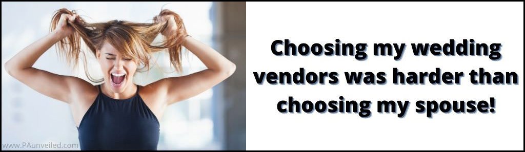 choosing wedding vendors after getting engaged meme copy 1