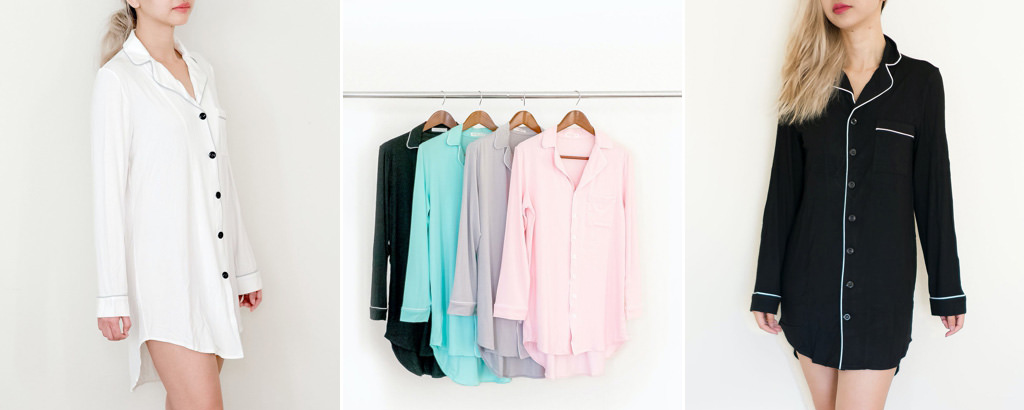 Close up photo of dress shirts