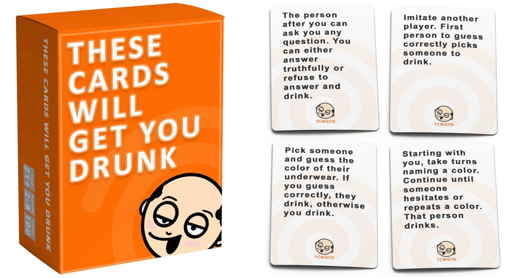 A These Cards Will Get you Drink card set