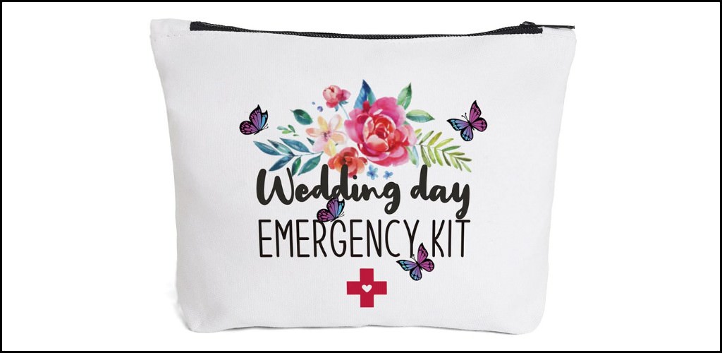A wedding day emergency kit. This is for the blog post called wedding details that are often forgotten